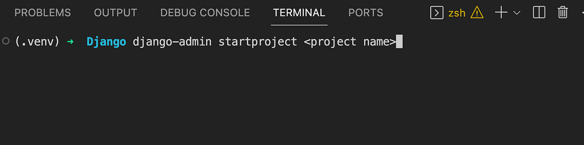Project Structure For Django. When installing Django globally or in a ...