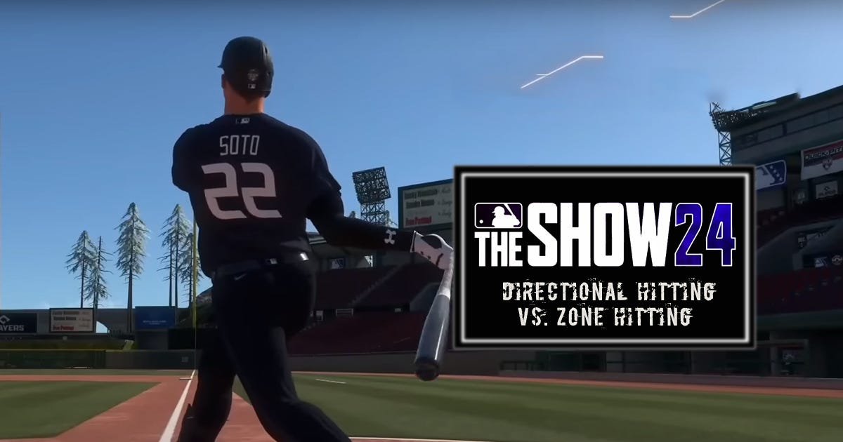MLB The Show 24 Directional Hitting vs. Zone Hitting by Oliver claus