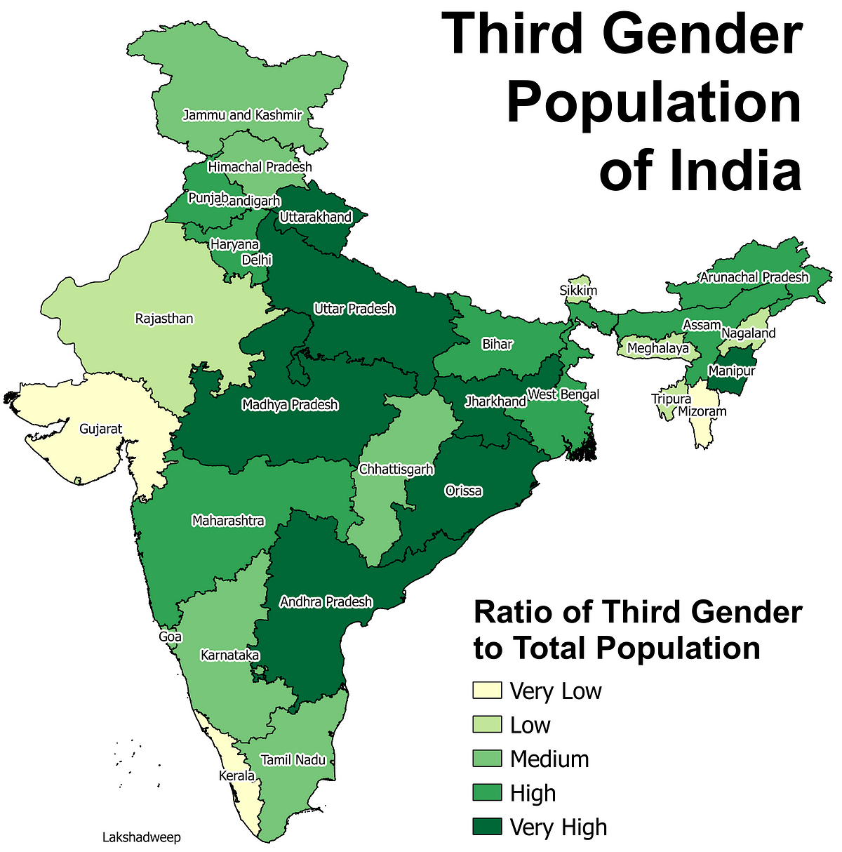 Third Gender Total Population