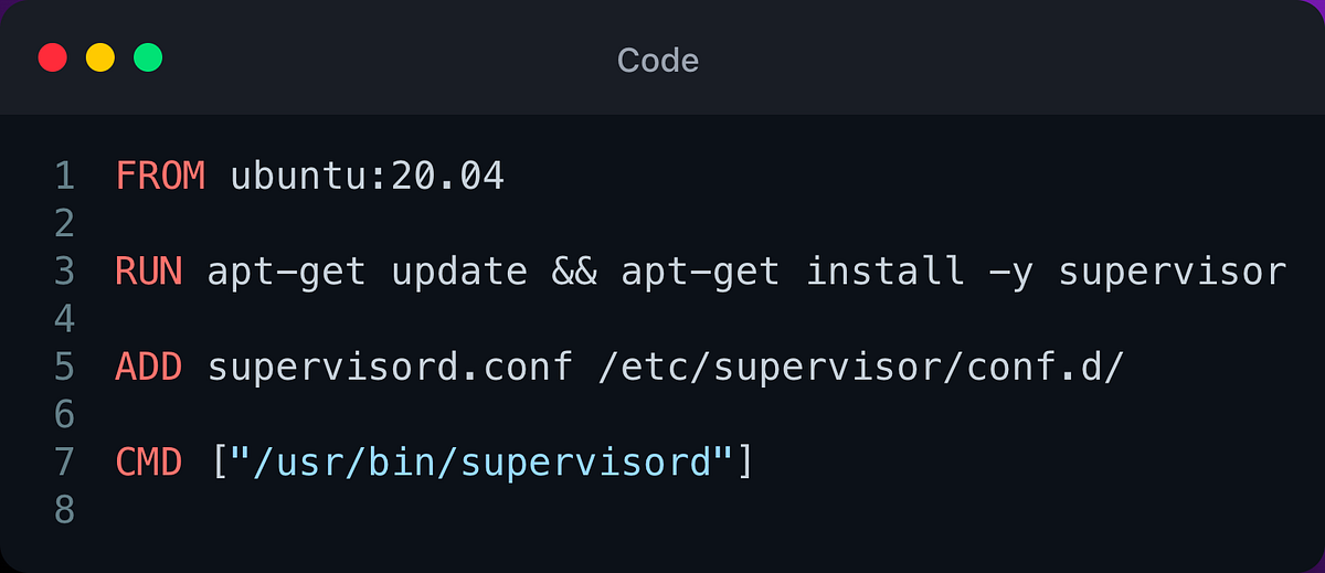 Use Supervisor in Docker Container | by Ismat Babirli | Medium