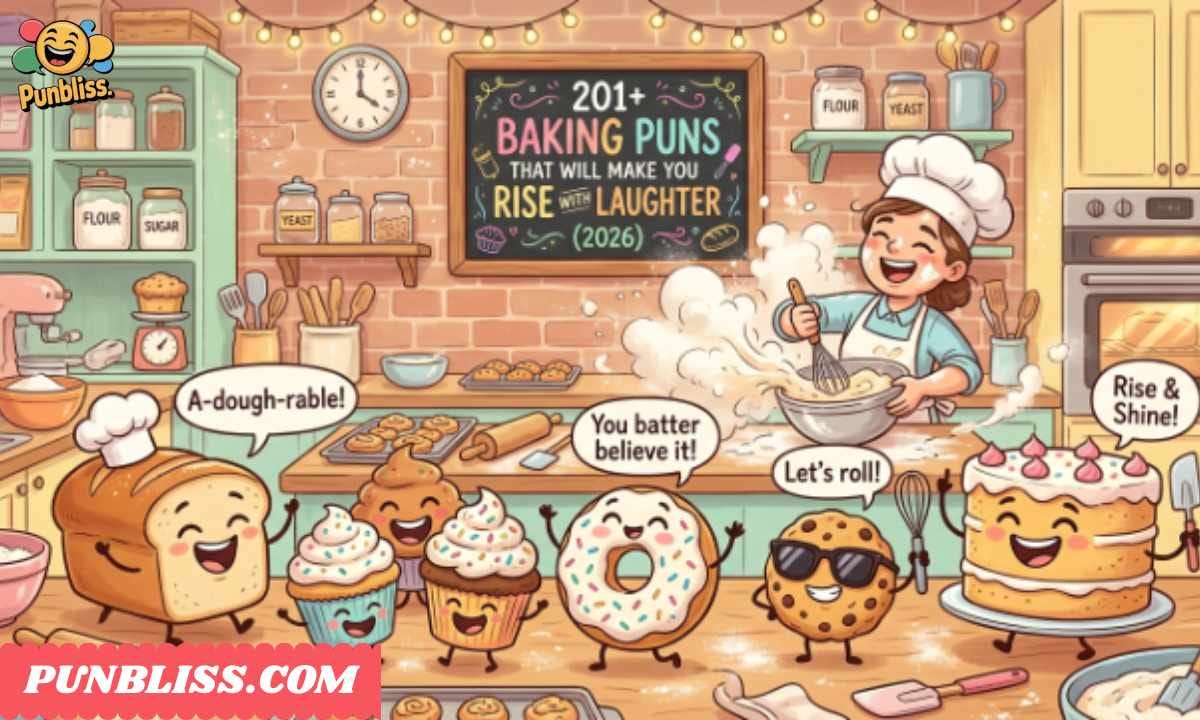 211+ Baking Puns That Will Make You Rise with Laughter (2026)