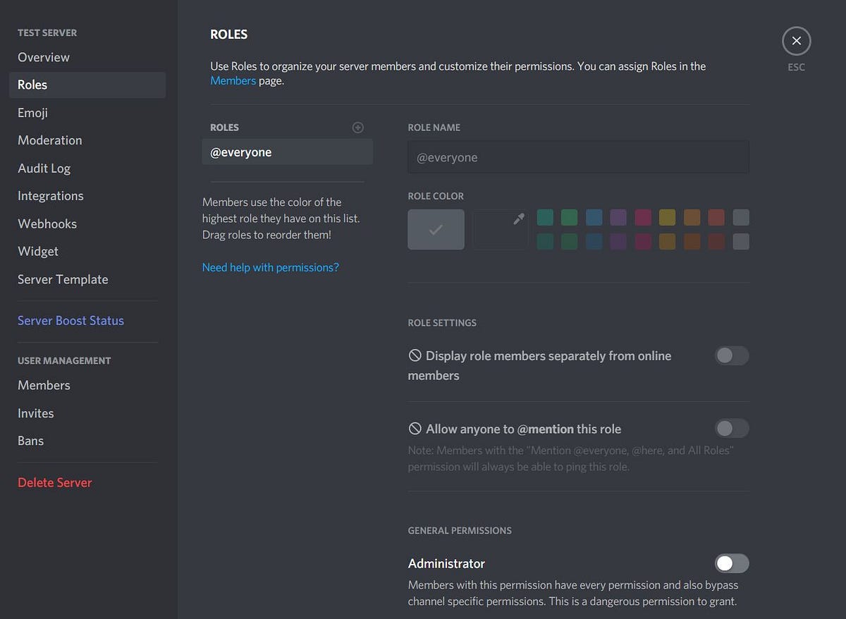 How to Create Custom Role Categories in Discord | by Selena Houle | Medium