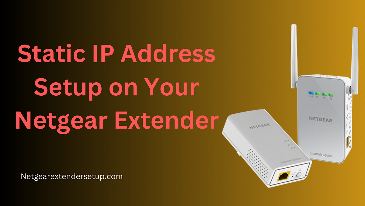 Static Ip Address Setup