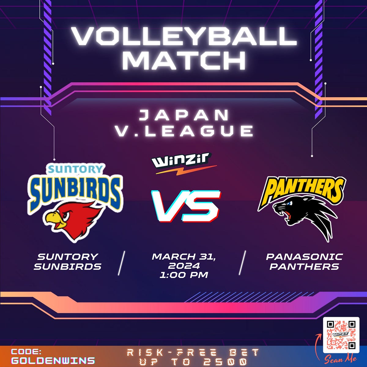 2024 Japan V.League Finals Suntory Sunbirds vs. Panasonic Panthers