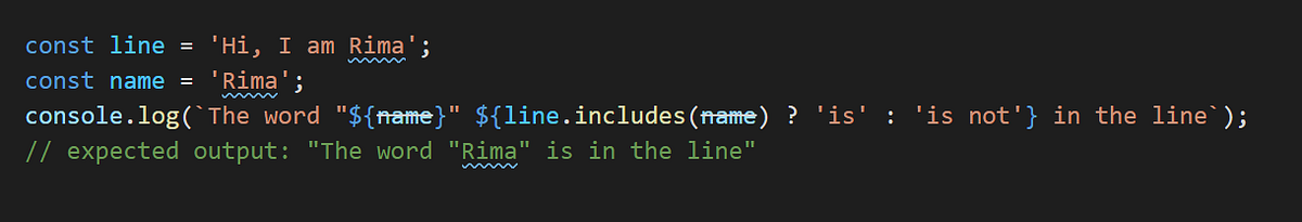 Introduction to Javascript. String.includes(): The method performs ...