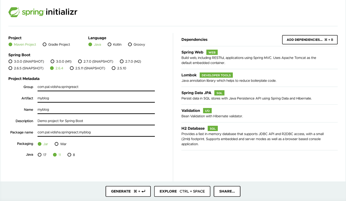 Read/Write to database from Spring Boot RESTful service | by Vidisha ...