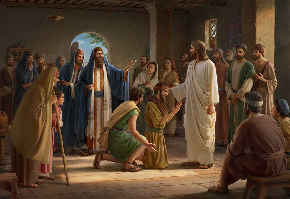 Jesus’ Rebuke to the Pharisees. 10. The Pharisees’ Judgment on Jesus ...
