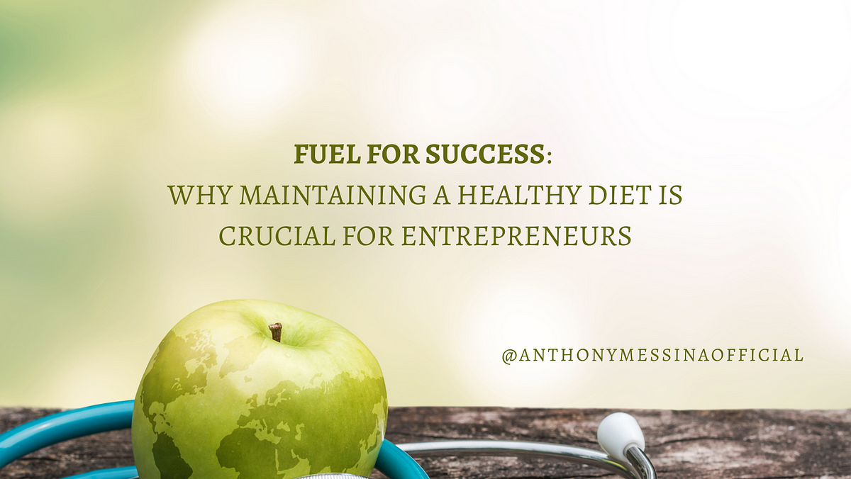 Fuelling your productivity: How a balanced diet can boost your work  performance