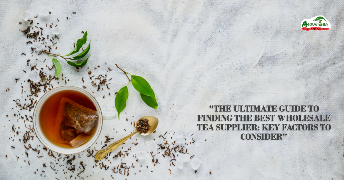 Introducing ADSUN TEA Your Ultimate Destination for Premium Quality