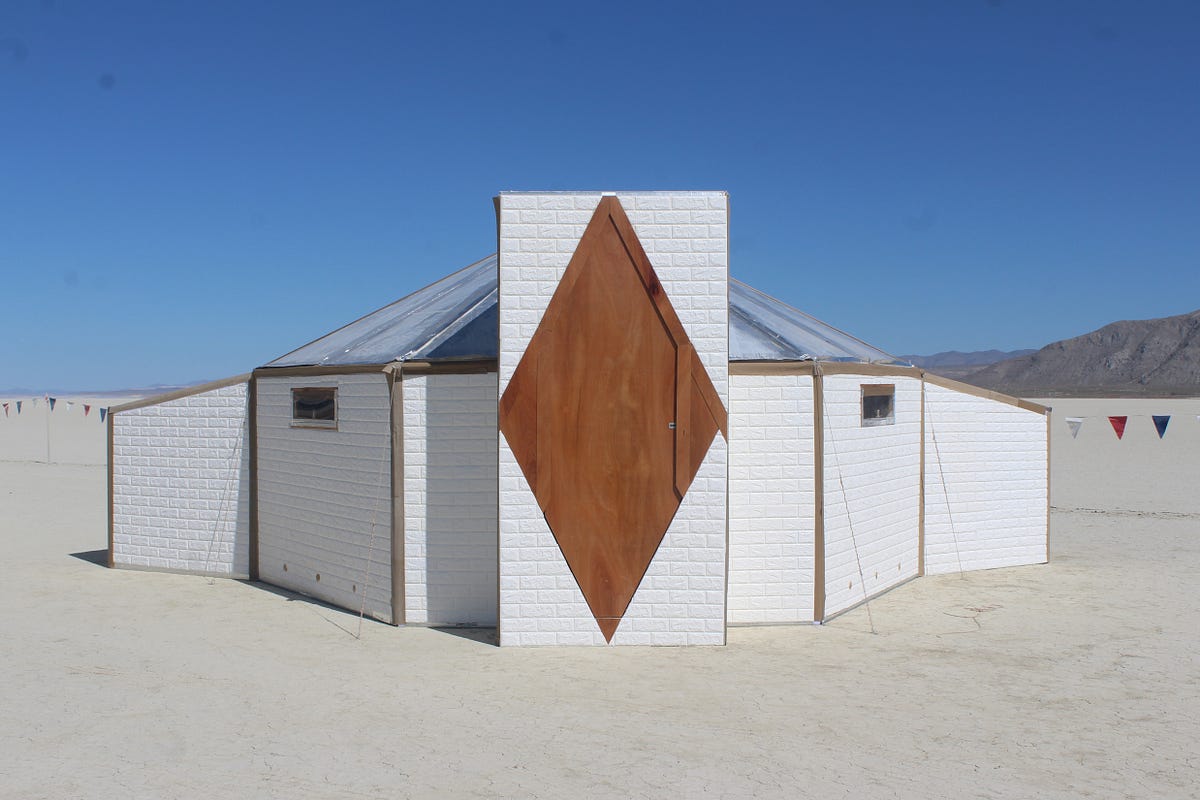 Yurt Burning Man