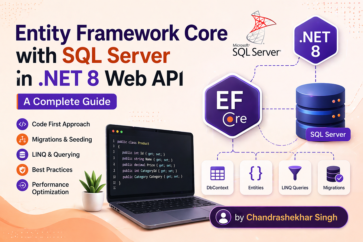 Entity Framework Core + SQL Server in .NET 8 Web API — Complete Guide ...