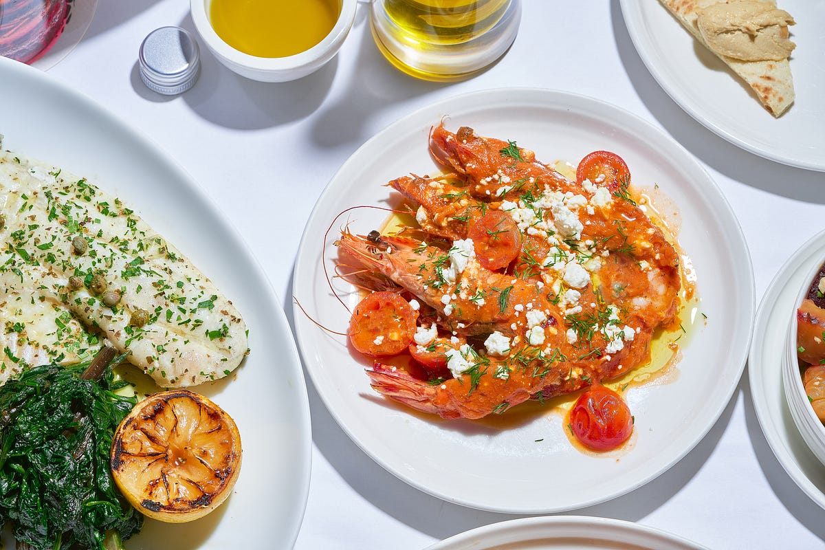 SF’s Estiatorio Ornos Is a New Escape to Mykonos