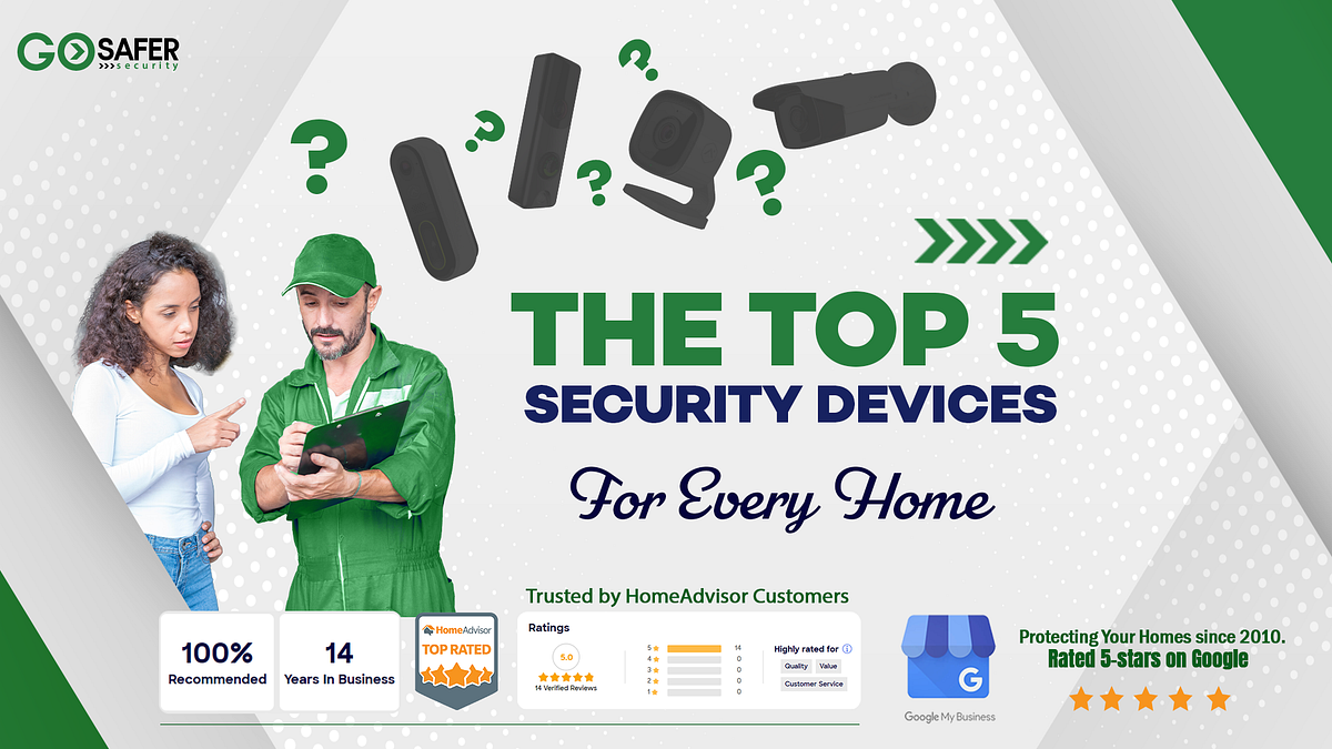 The Top 5 Security Devices for Every Home by GoSafer Security Aug