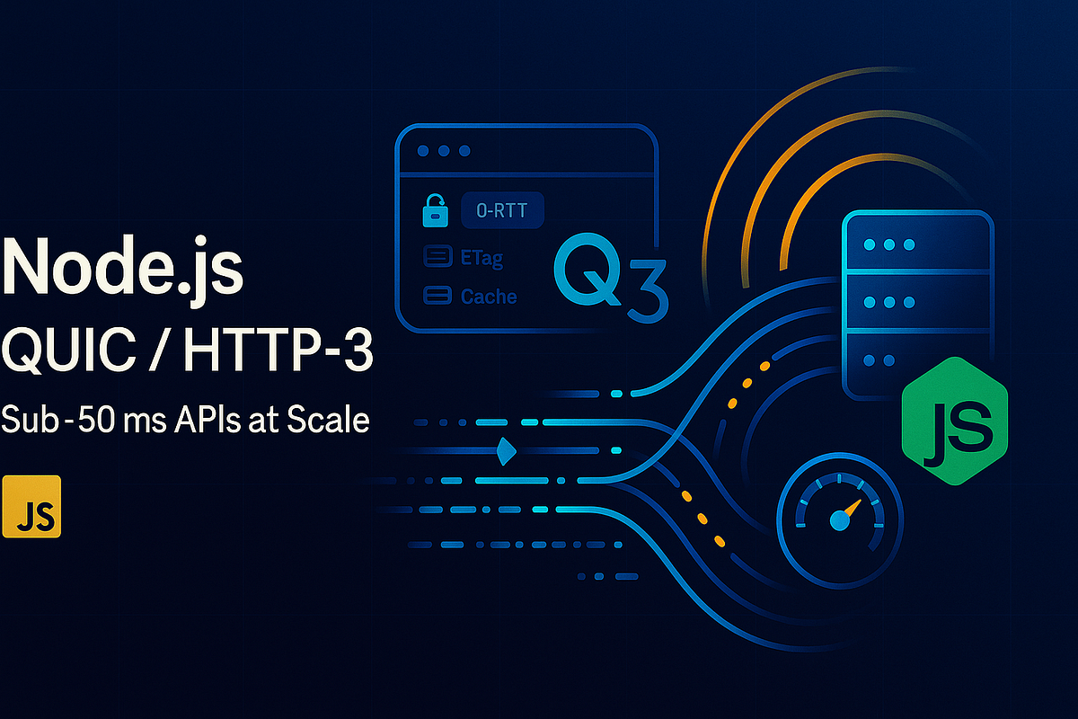 10 QUIC/HTTP-3 Tweaks for Sub-50 ms Node APIs | by Bhagya Rana | Sep ...
