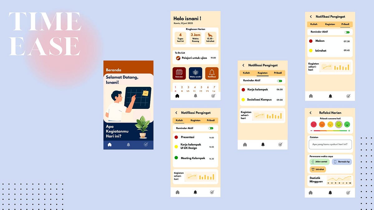 UI/UX TimeEase: Mengatur Waktu Mahasiswa yang Lebih Seimbang dan ...