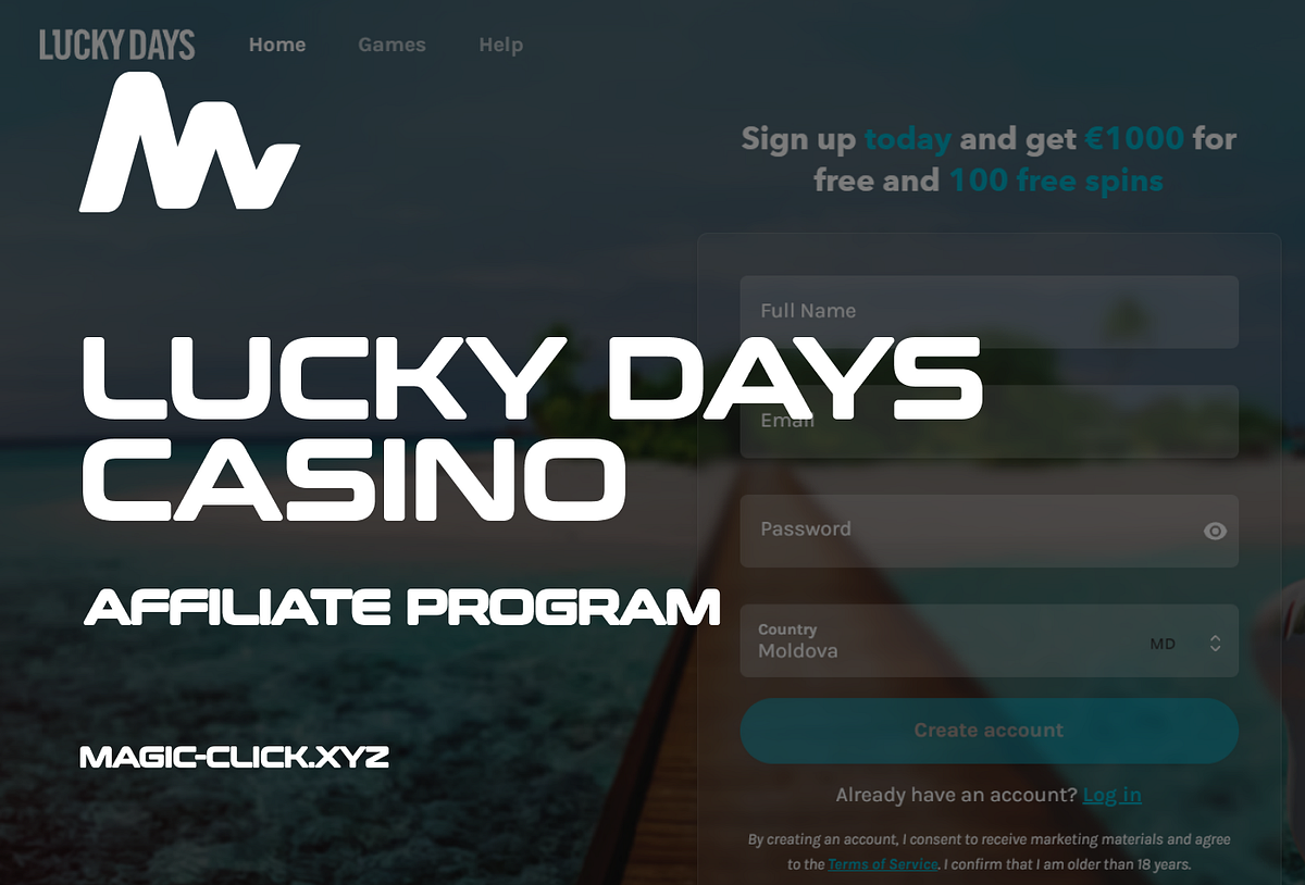 Lucky Days Affiliates — Casino Affiliate Program | Medium