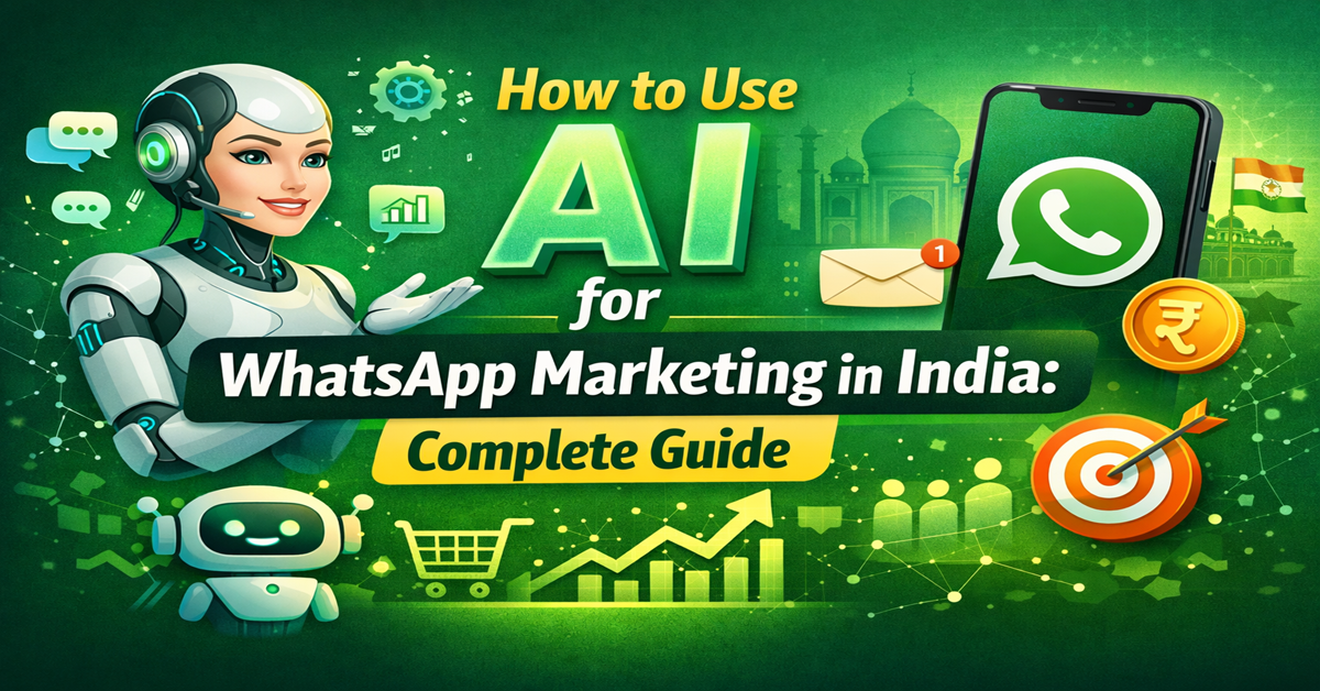 How to Use AI for WhatsApp Marketing in India?