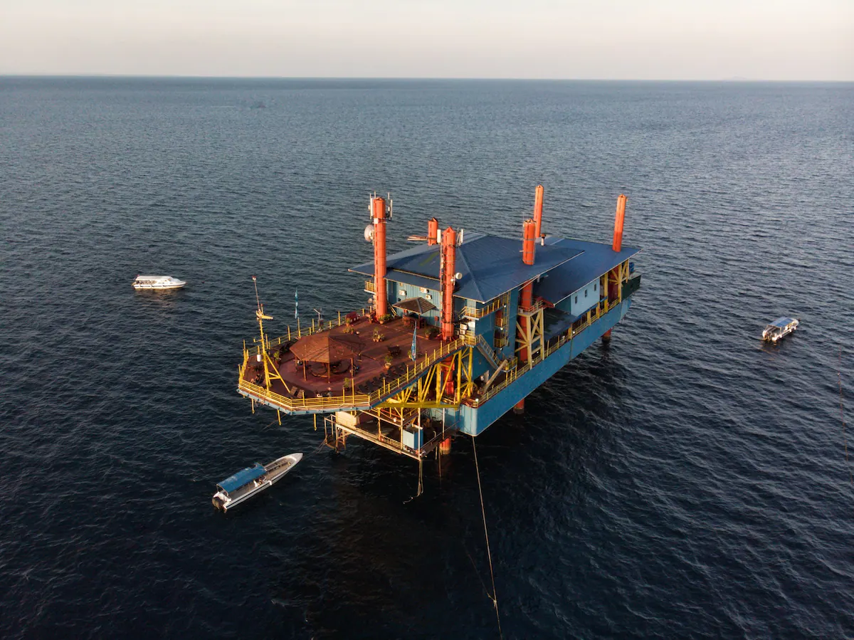 Dive into Adventure: Stay at the World’s Only Dive Rig Resort in the ...