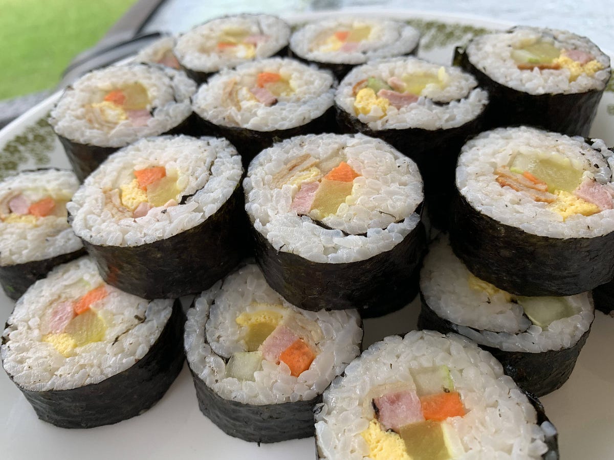 Kimbap (Korean Sushi Rolls) - David Chang