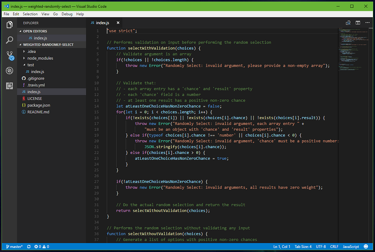 Choosing a JavaScript Editor. There are a long list of editors and ...