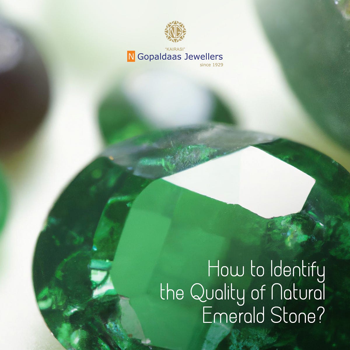 How to Identify the Quality of Natural Emerald Stone? | by  Ngopaldasjewellersdubai | Medium