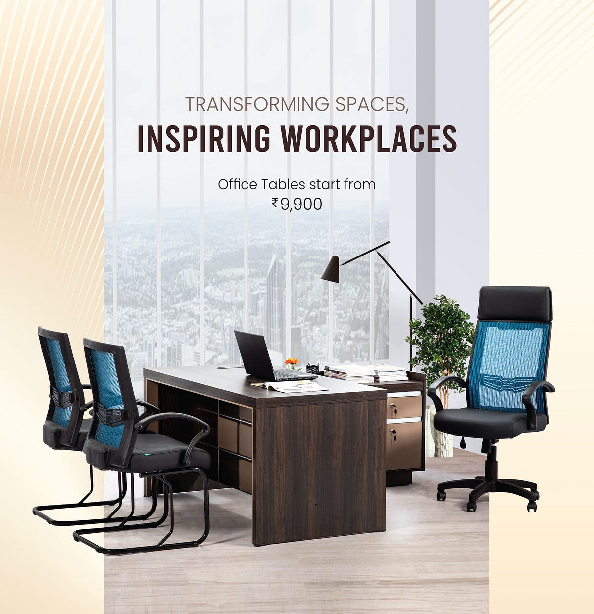 Elevate Your Workspace A Guide to Damro’s Modern Study Office