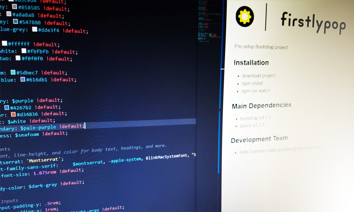 SASS, Bootstrap, Webpack — Create your first website | by Safa Gueddes ...
