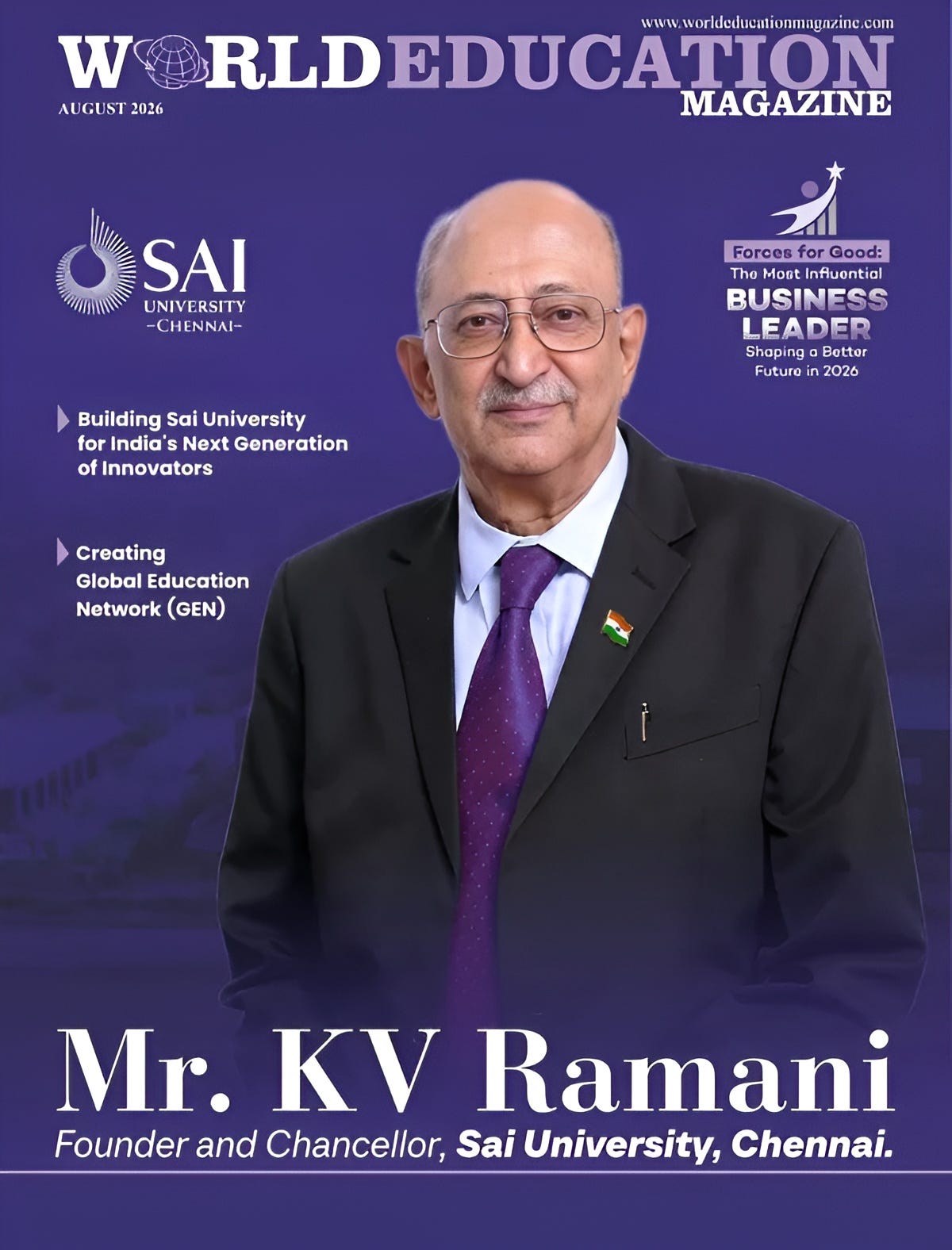 Mr. KV Ramani: Building Sai University for India’s Next Generation of Innovators