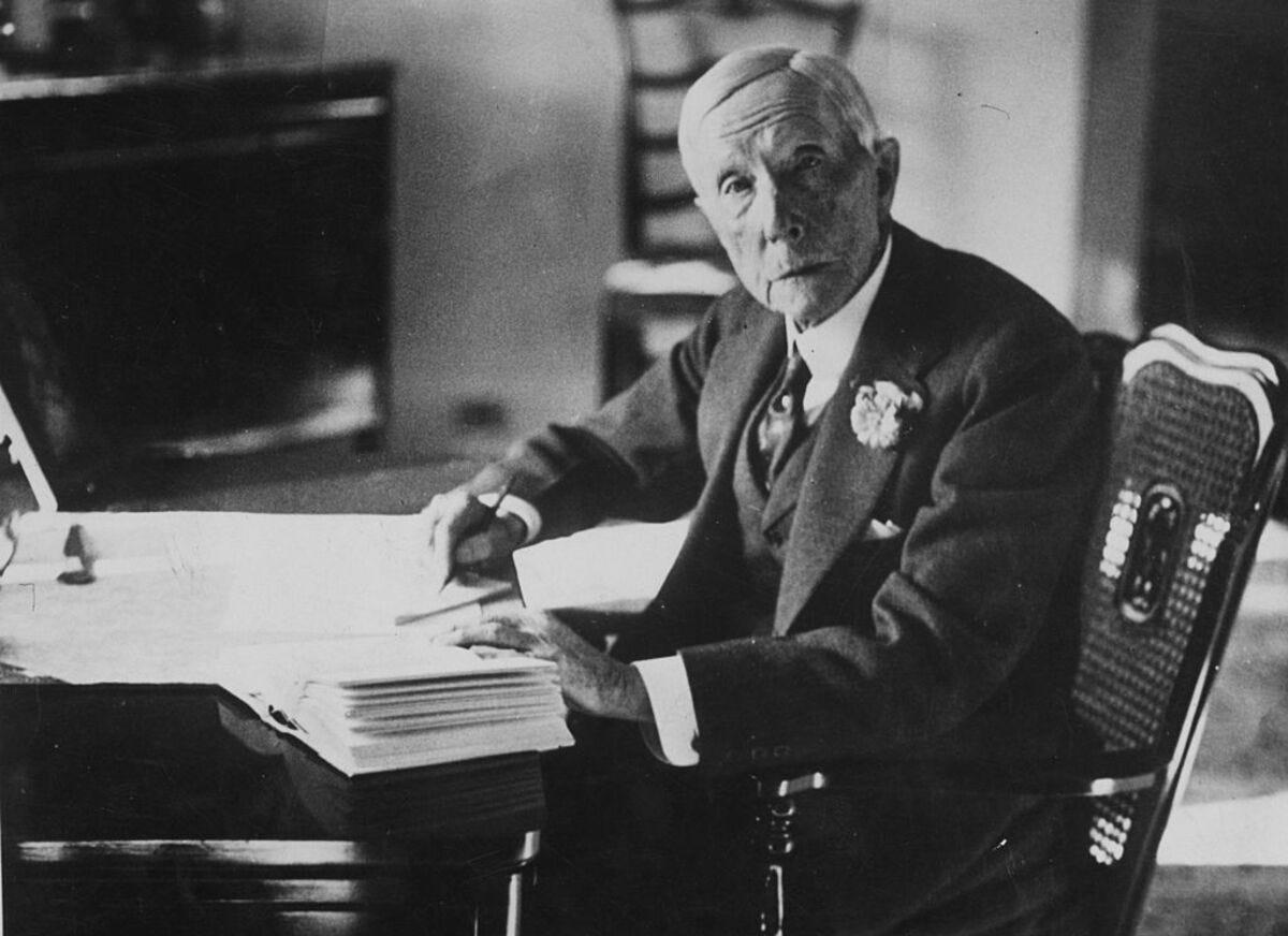  John D Rockefeller Jr N(1874-1960) American