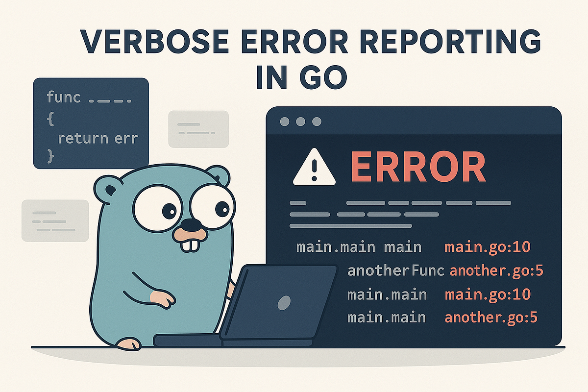 Verbose error handling in Golang. One day I was working on a command ...