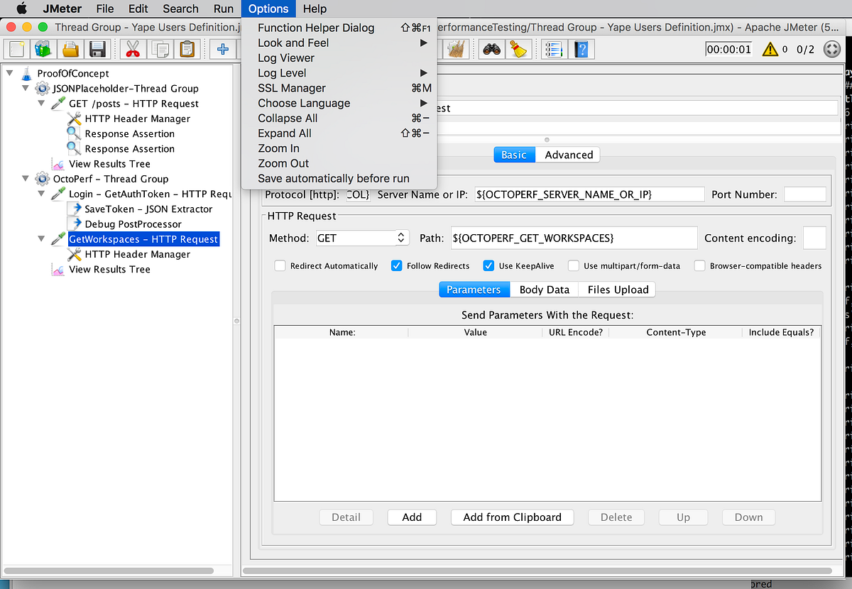 Run JMeter with plugins in macOS. The easiest way to install JMeter in