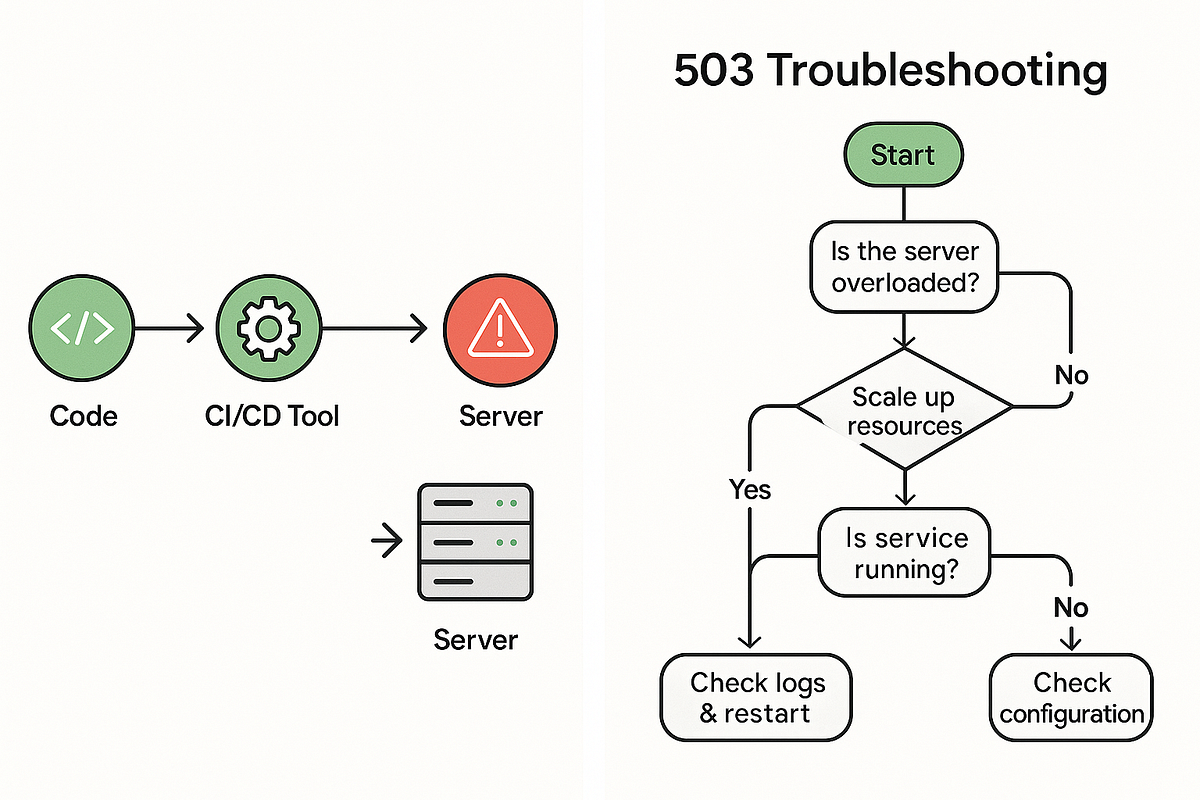 How to Fix 503 Error in CI/CD (Beginner Friendly Guide) | by Jinal ...