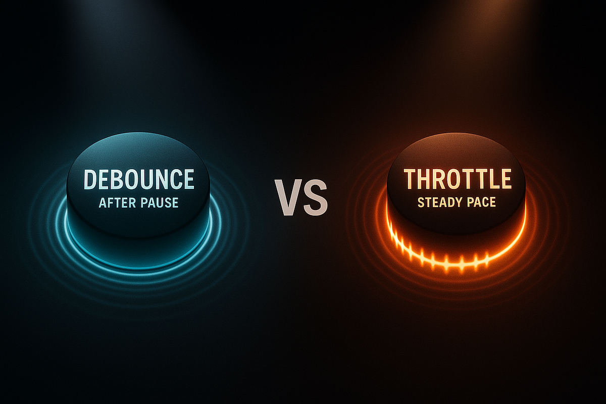 Why Most JavaScript Devs Get Debounce vs Throttle Wrong — And How to ...