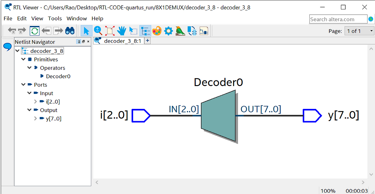 3x8 Decoder Implementation in Verilog | by RAO MUHAMMAD UMER | Medium