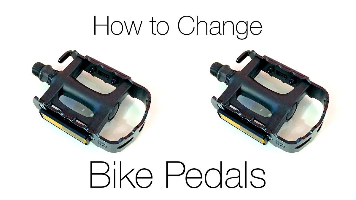 How to Change Bike Pedals. It’s really easy to change pedals for… by