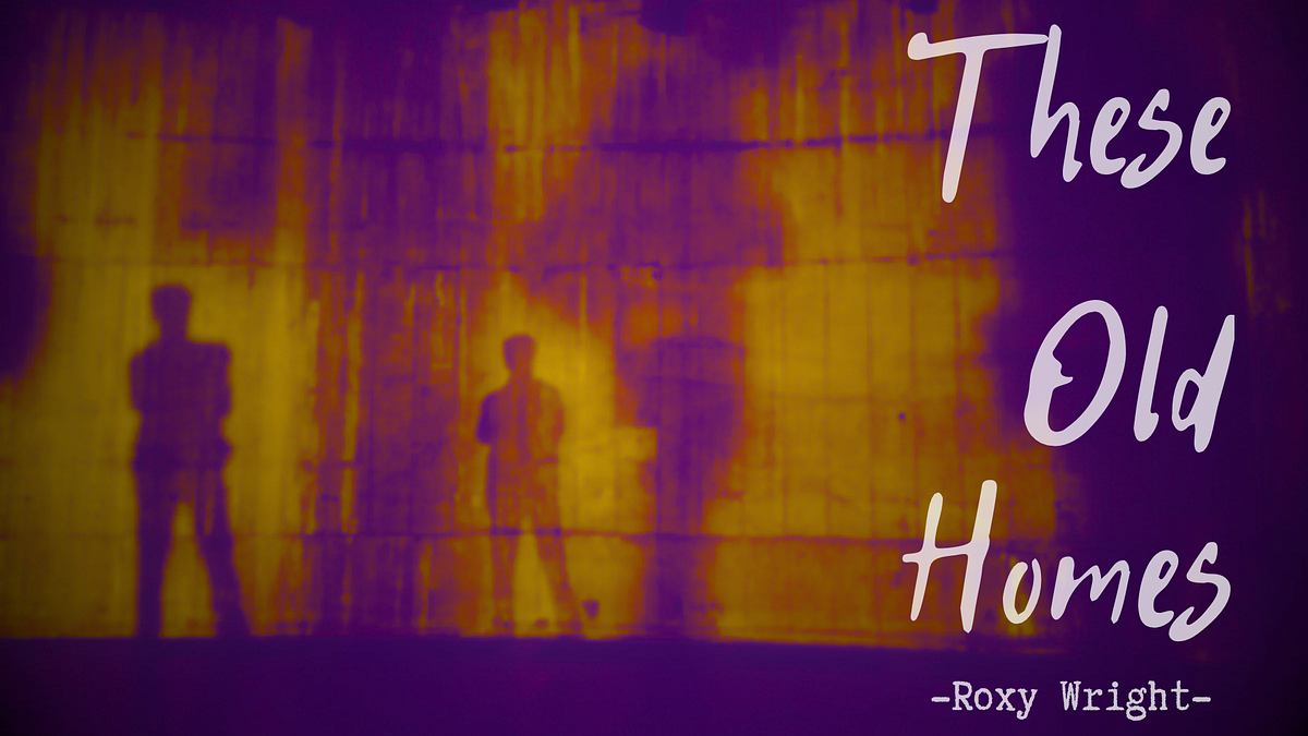 These Old Homes. Let the shadows dance by Roxy Wright