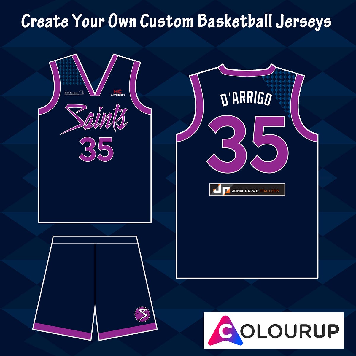 Custom Basketball Jerseys and Custom Basketball Uniforms — Create Your