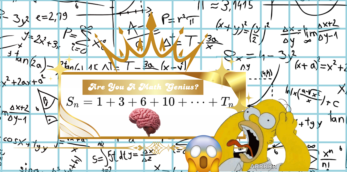 Only True Math Geniuses Can Solve This Problem… | by Ritvik Nayak ...