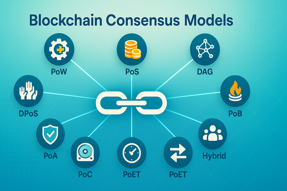 10 Blockchain Consensus Models You Must Understand | by Hash Block ...
