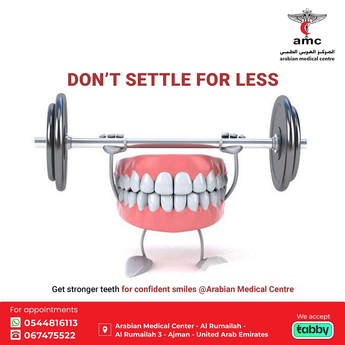 Arabian Medical Center, Dubai A Journey to Strong Teeth with Dental