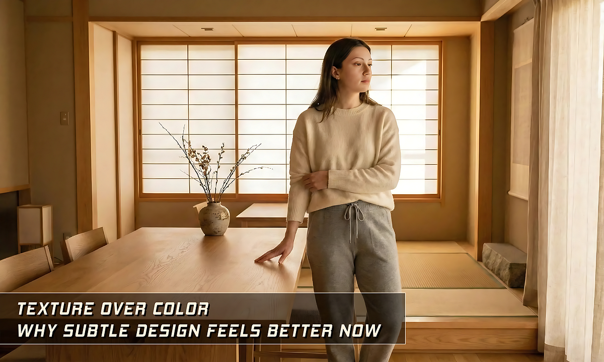 Texture Over Color: Why Subtle Design Feels Better Now | by Casi Borg ...