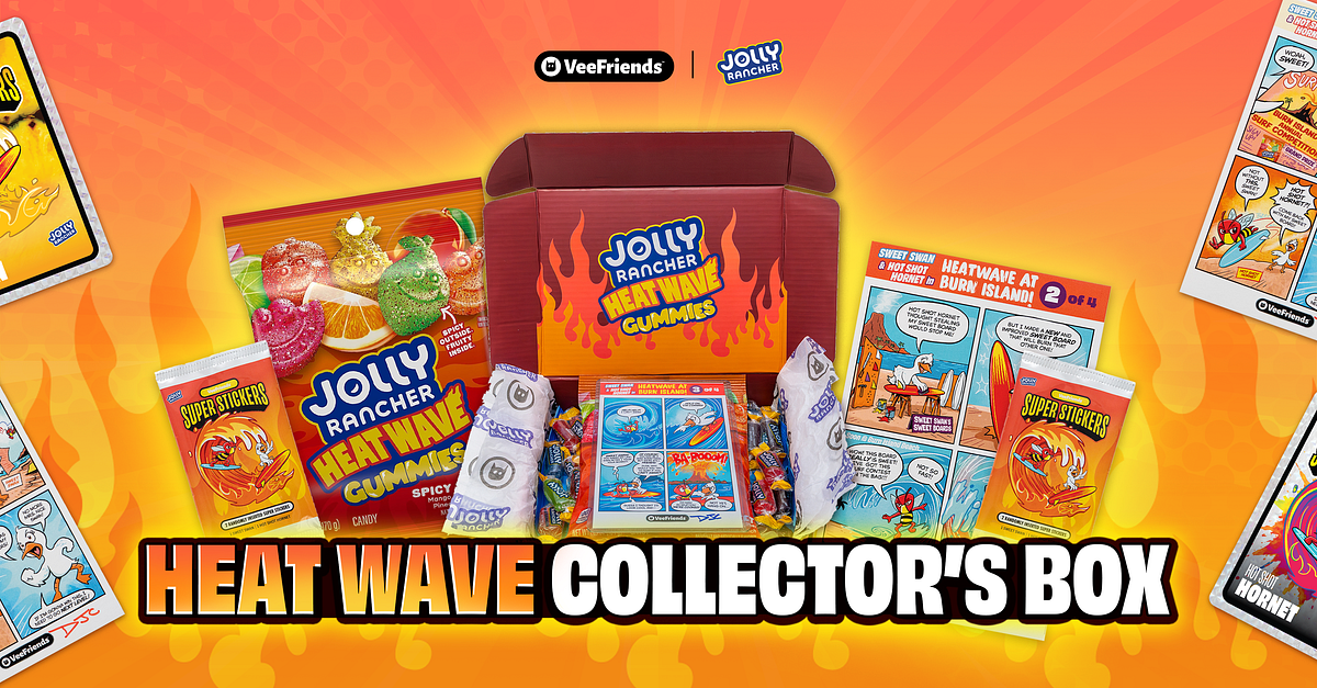 VeeFriends Teams Up With Jolly Rancher For Heat Wave Collector's