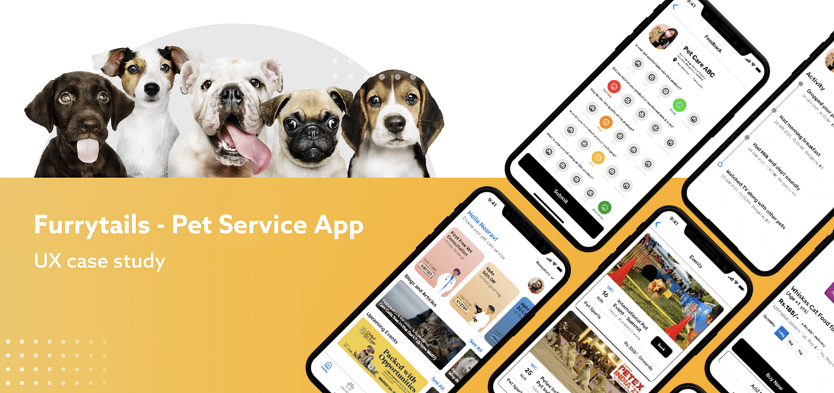 FurrytailsPet Service App (UX Case Study) by Varun S Acharya Medium