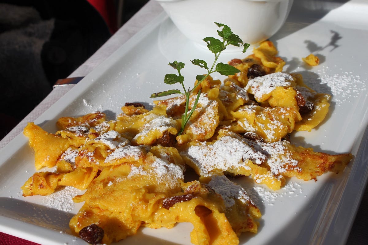 Austrian recipe: Kaiserschmarn. KAISERSCHMARRN (Emperor’s Schmarrn ...