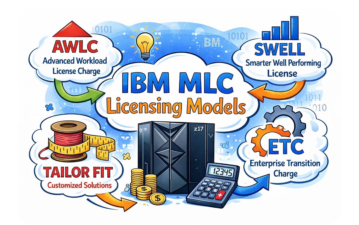 The Complete Guide to IBM Mainframe MLC Licensing Models (AWLC, AEWLC ...