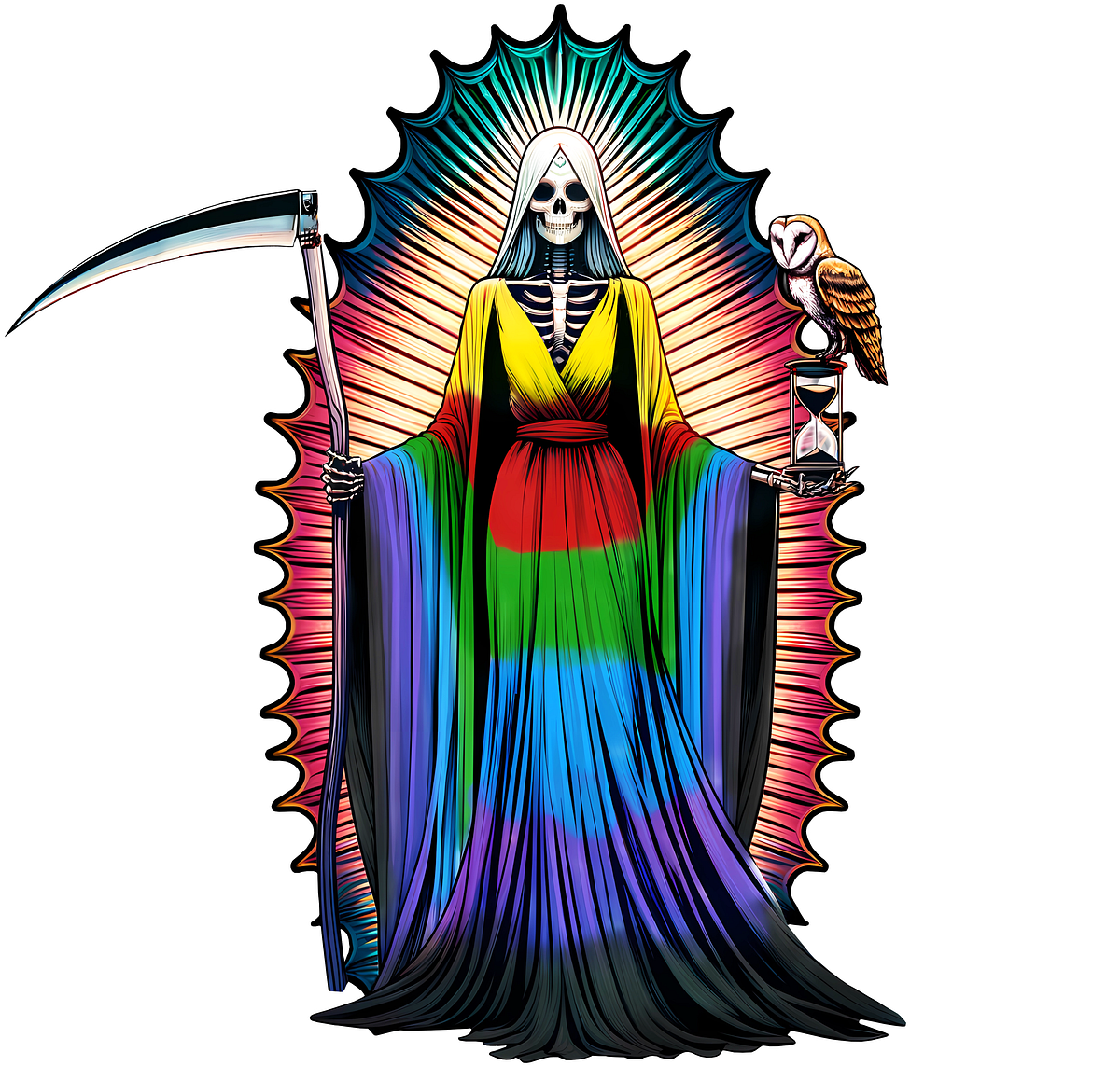 Los Colores De La Santa Muerte Netzdot Los Colores De La Santa Muerte Netzdot