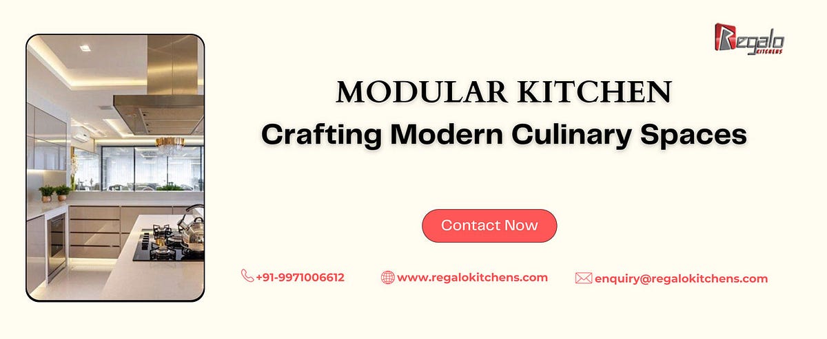 Modular Kitchen: Crafting Modern Culinary Spaces | by Regalokitchen9988 ...