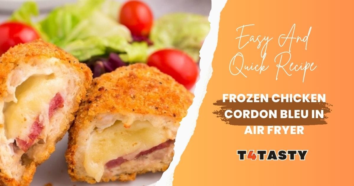 Cordon Bleu Surgelé Airfryer Temps De Cuisson medium.com
