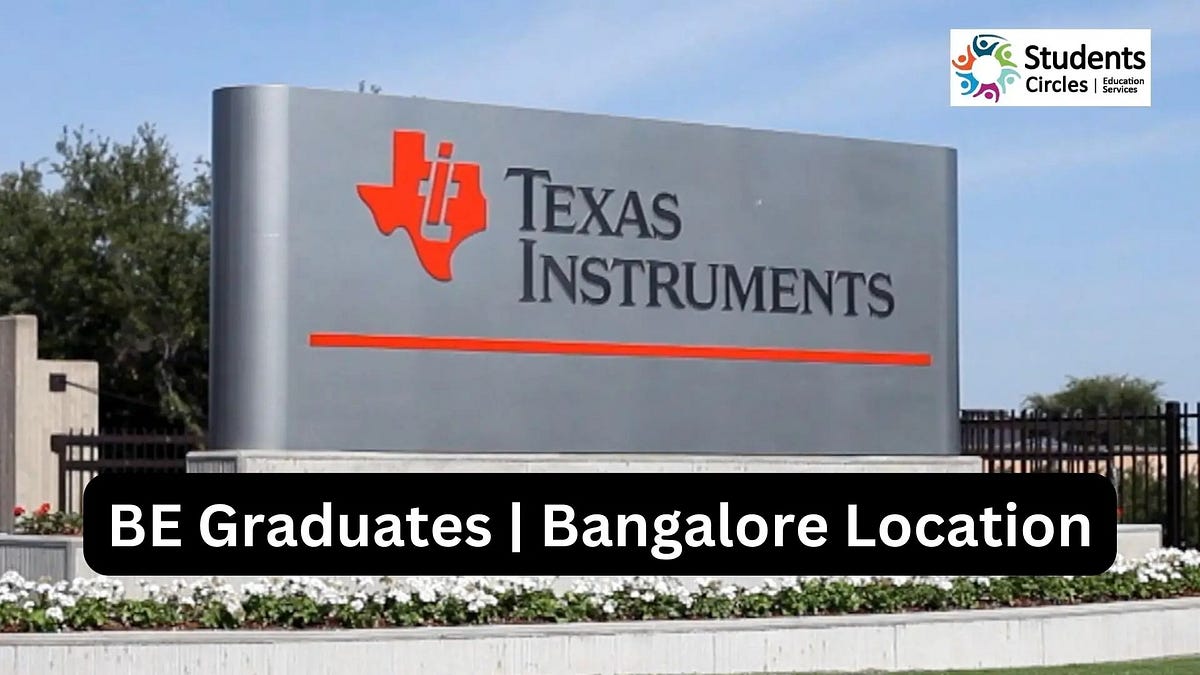Texas Instruments Freshers Recruitment 2023 For Layout Engineer BE