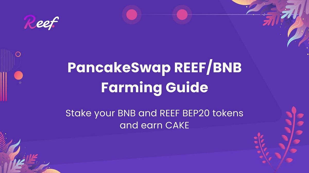 PancakeSwap REEF/BNB Liquidity Pool Farming Guide | by Reef | Reef | Medium